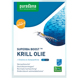 Purasana Krill Olie Capsules 60CP