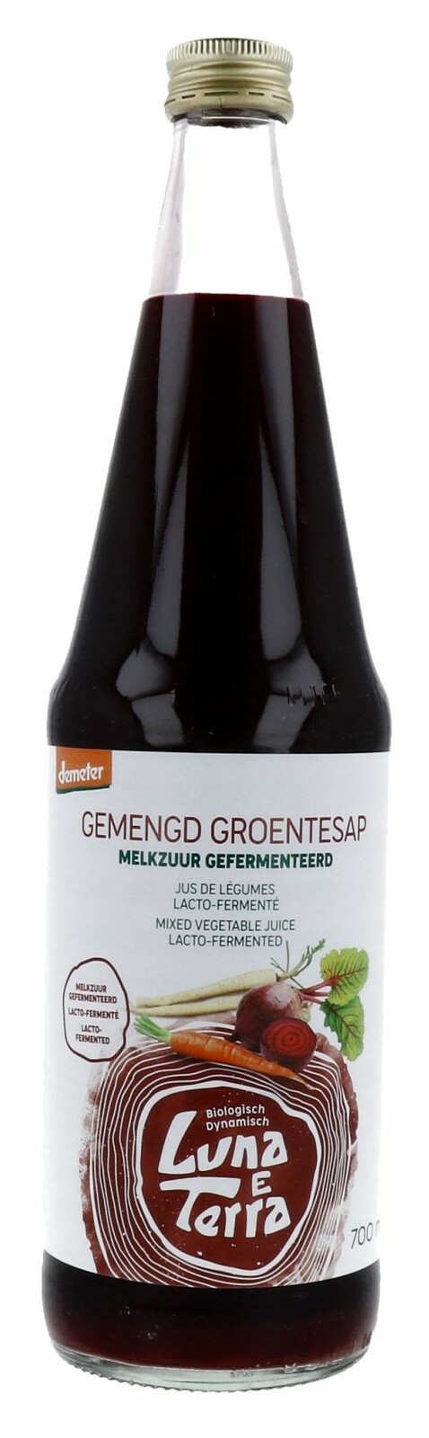 LunaeTerra Gemengd Groentesap Melkzuur Gefermenteerd afbeelding
