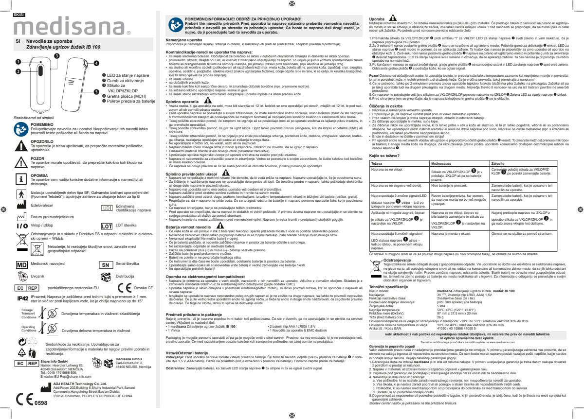 IB100 Insectenbeet Verzachter afbeelding van document #16, instructions