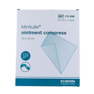 Klinion Klinutelle Zalfkompres 10ST