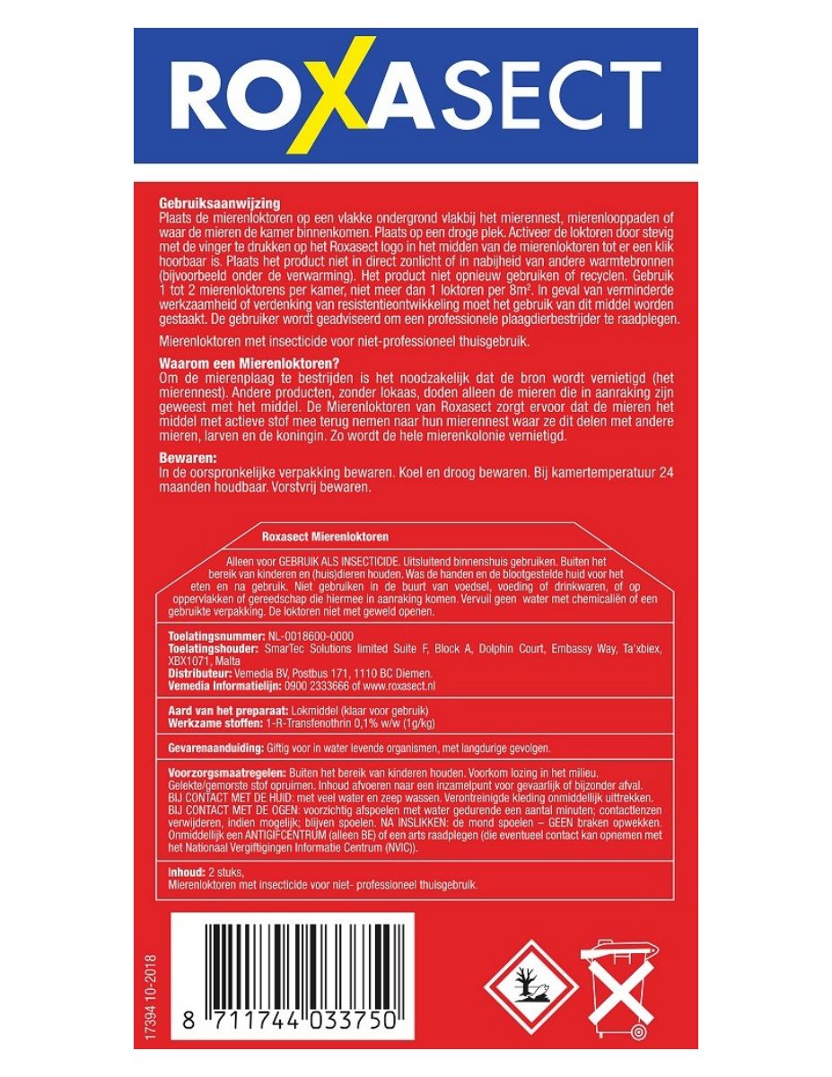 Mierenloktoren afbeelding van document #1, label