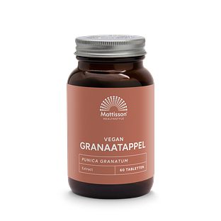 Mattisson HealthStyle Granaatappel Tabletten 60TB Mattisson HealthStyle Granaatappel Tabletten 60TB