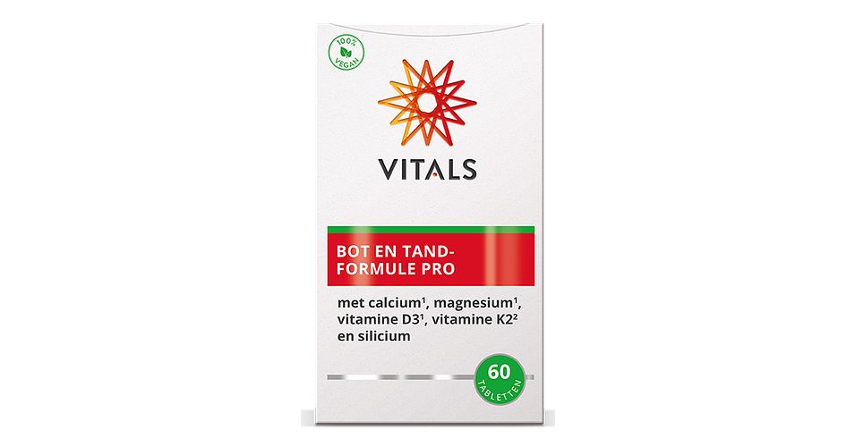 Vitals Bot & Tand Formule Pro Tabletten (60st) | De Online Drogist
