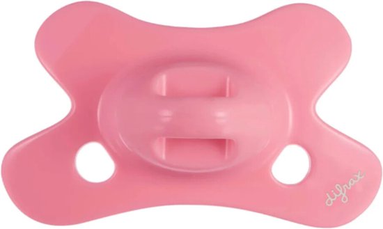 Difrax Fopspeen Natural 0-6 M Uni Raspberry