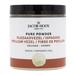 Jacob Hooy Pure Powder Vlozaadvezel Poeder 140GR