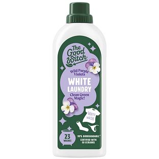 The Good Witch Wild Purple Violets White Laundry 1LT