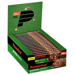 Powerbar Natural Energy Cereal Bar Cacao Crunch Voordeelverpakking 24x40GR