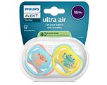 Avent Ultra Air Fopspeen Kikker Aap 18M+ 2ST