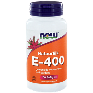 NOW E-400 Gemengde Tocoferolen Softgels 100ST