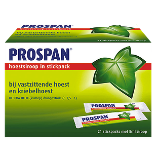 Prospan Hoestsiroop Sticks - bij vastzittende hoest en kriebelhoest 21ST