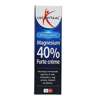 Lucovitaal Magnesium 40% Forte Crème 75ML