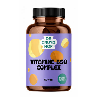 Cruydhof Vitamine B50 Complex Tabletten 60TB Cruydhof Vitamine B50 Complex Tabletten 60TB