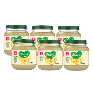 Olvarit 4m+ Banaan 125GR