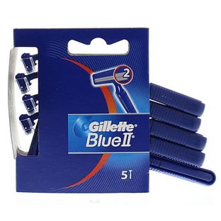 Gillette Blue II Wegwerpscheermesjes 5ST