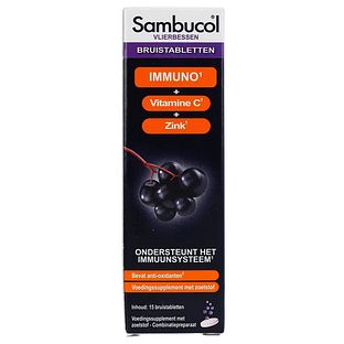 Sambucol Vlierbessen Bruistabletten 15TB