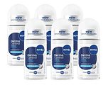 Nivea Derma Control Defend Deodorant Roller Voordeelverpakking 6x50ML