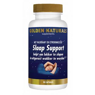 Golden Naturals Slaap Support Capsules 30VCP