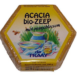 De Traay Zeep Acacia met oranjebloesem 100GR De Traay Zeep Acacia met oranjebloesem 100GR