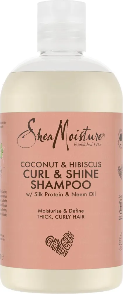 Shea Moisture Coconut & Hibiscus Curl & Shine Shampoo
