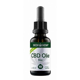 WediHemp CBD Olie Raw 10% 30ML WediHemp CBD Olie Raw 10% 30ML