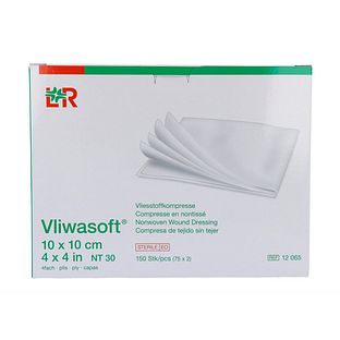 Lohmann & Rauscher Vliwasoft Kompres 10x10cm 150ST