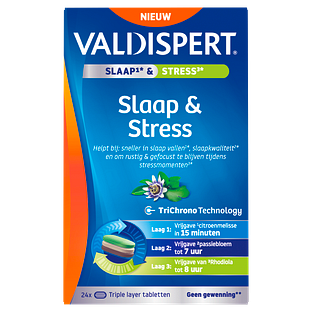 Valdispert Slaap & Stress Tabletten 24TB Valdispert Slaap & Stress Tabletten 24TB
