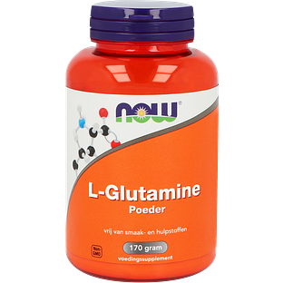 NOW L-Glutamine Poeder 170GR NOW L-Glutamine Poeder 170GR