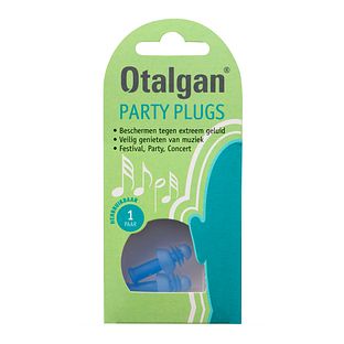 Otalgan Party Plugs Oordopjes 2ST Otalgan Party Plugs Oordopjes 2ST