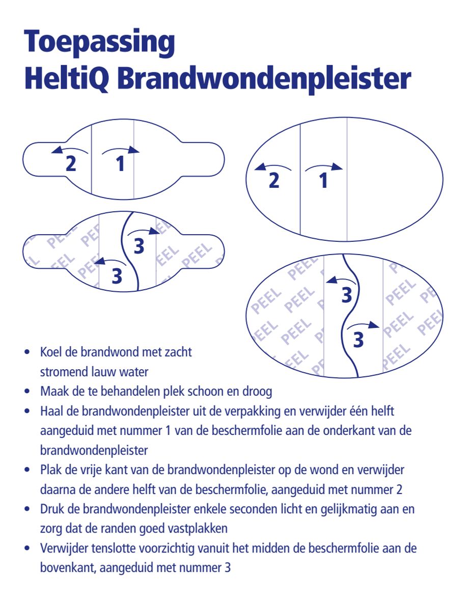 Hydrogel Pleisters afbeelding van document #1, instructions
