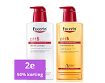 Eucerin pH5 Lichaamsverzorgingsset - Doucheolie en Bodylotion - 2 stuks Eucerin pH5 Lichaamsverzorgingsset - Doucheolie en Bodylotion - 2 stuks