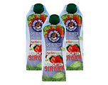 Cool Bear Vruchtensiroop Aardbei en Appel 3x750ML