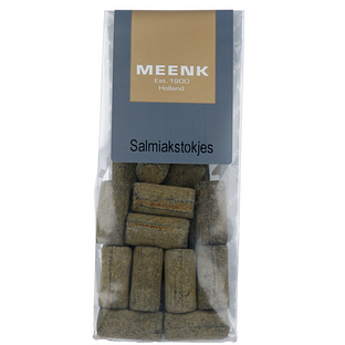 Meenk Salmiakstokjes 150GR Meenk Salmiakstokjes 150GR