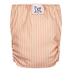 Bumbuns Easy Herbruikbare Luier Stripes Apricot Klittenband 1ST achterkant luier