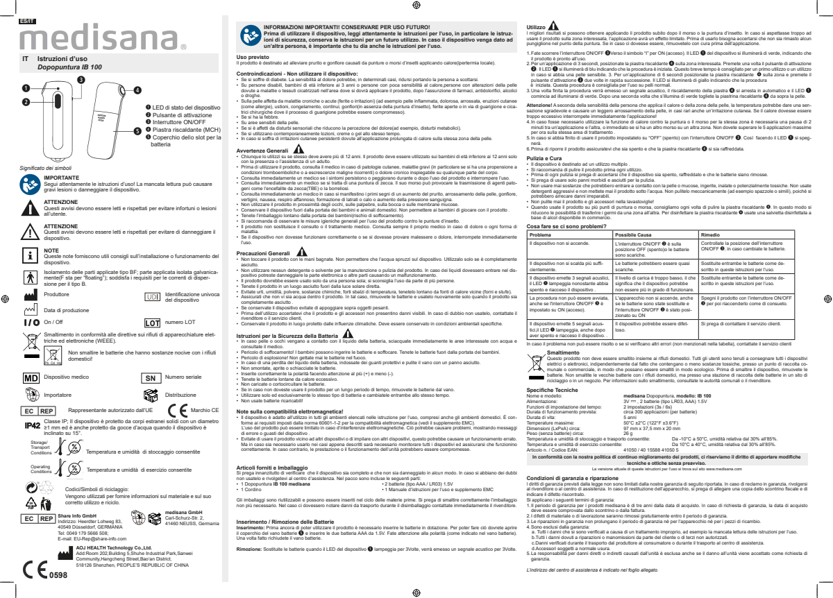 IB100 Insectenbeet Verzachter afbeelding van document #6, instructions