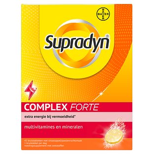 Supradyn Complex Forte Bruistabletten 45TB Supradyn Complex Forte Bruistabletten 45TB