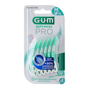 GUM Soft Picks Pro Medium Ragers 30ST