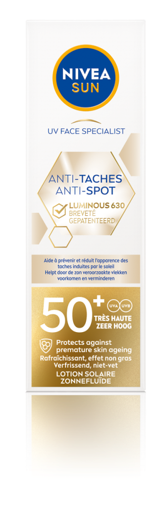 Nivea Sun Face Zonnefluide Anti-Spot Spf 50+