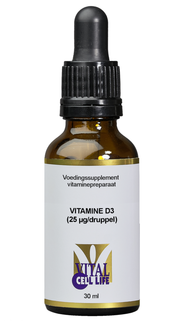 Vital Cell Life Vital Cell Vitamine D3 25 mcg Druppels 30ML