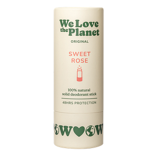 We Love The Planet Sweet Rose Deodorant Stick 40GR