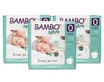 Bambo Nature Luiers Maat 0 XXS Multiverpakking 3x24ST