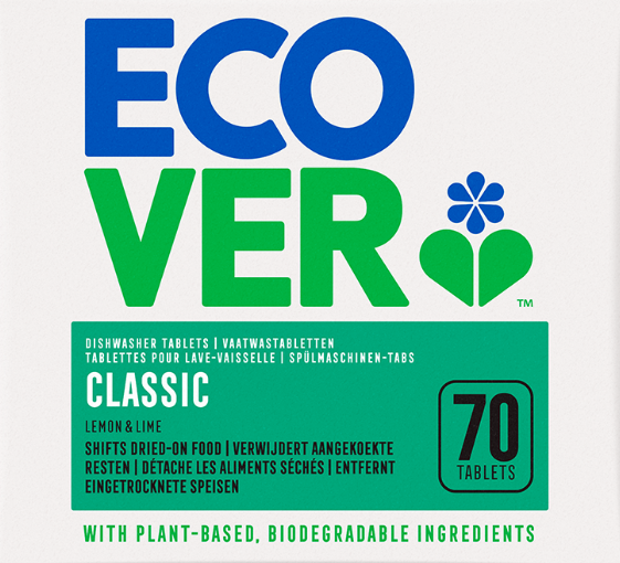 Ecover Vaatwastabletten Classic 70st afbeelding