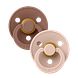 BIBS Fopspeen 6-18 Maanden Anatomic Blush/Woodchuck 2ST