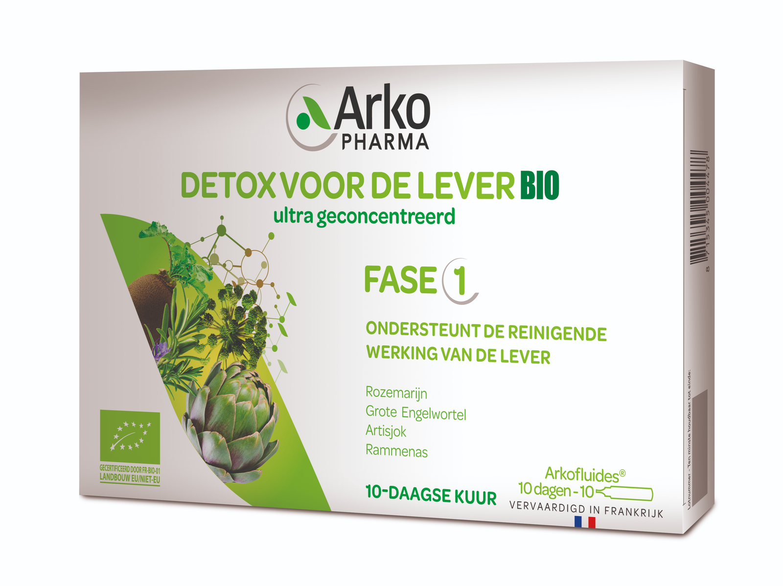 Arkopharma Detox voor de Lever Bio Drinkampullen 10ST