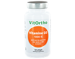 VitOrtho Vitamine D3 1000 IE Softgels 120SG VitOrtho Vitamine D3 1000 IE Softgels 120SG