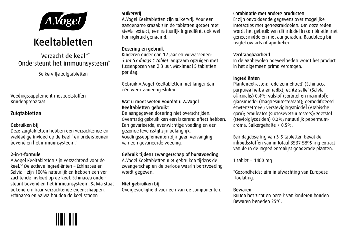 Keeltabletten afbeelding van document #1, instructions