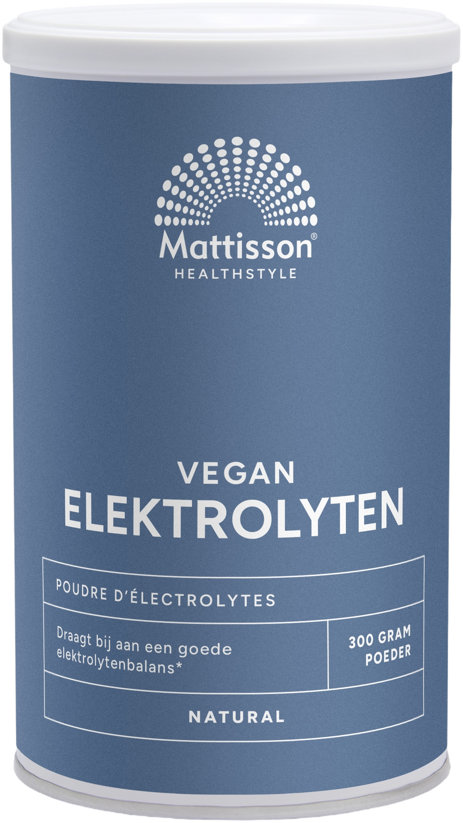 Mattisson HealthStyle Elektrolyten Natural Poeder 300GR
