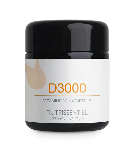 Nutrissentiel Vitamine D 3000IU Softgels