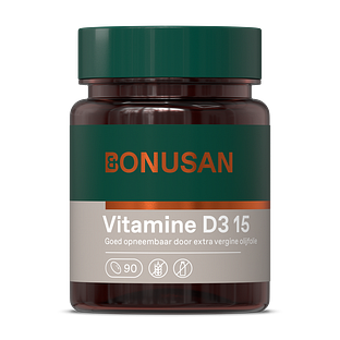 Bonusan Vitamine D3 15 Softgels 90CP