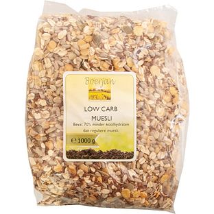 Boerjan Muesli Low Carb 1KG Boerjan Muesli Low Carb 1KG