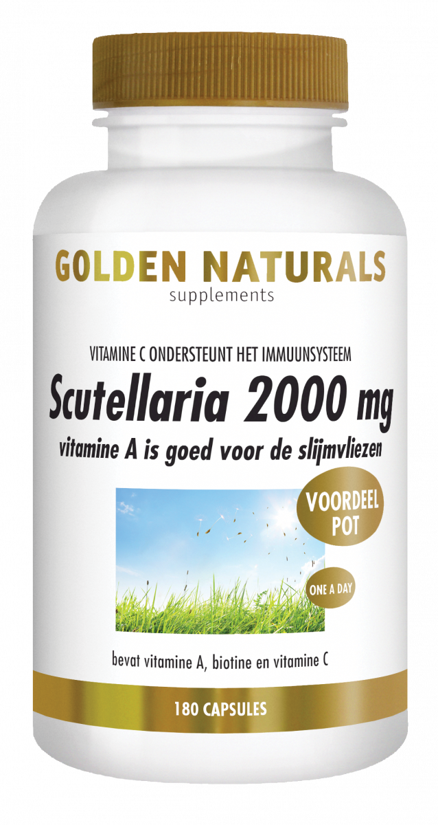 Golden Naturals Scutellaria 2000 mg Capsules afbeelding